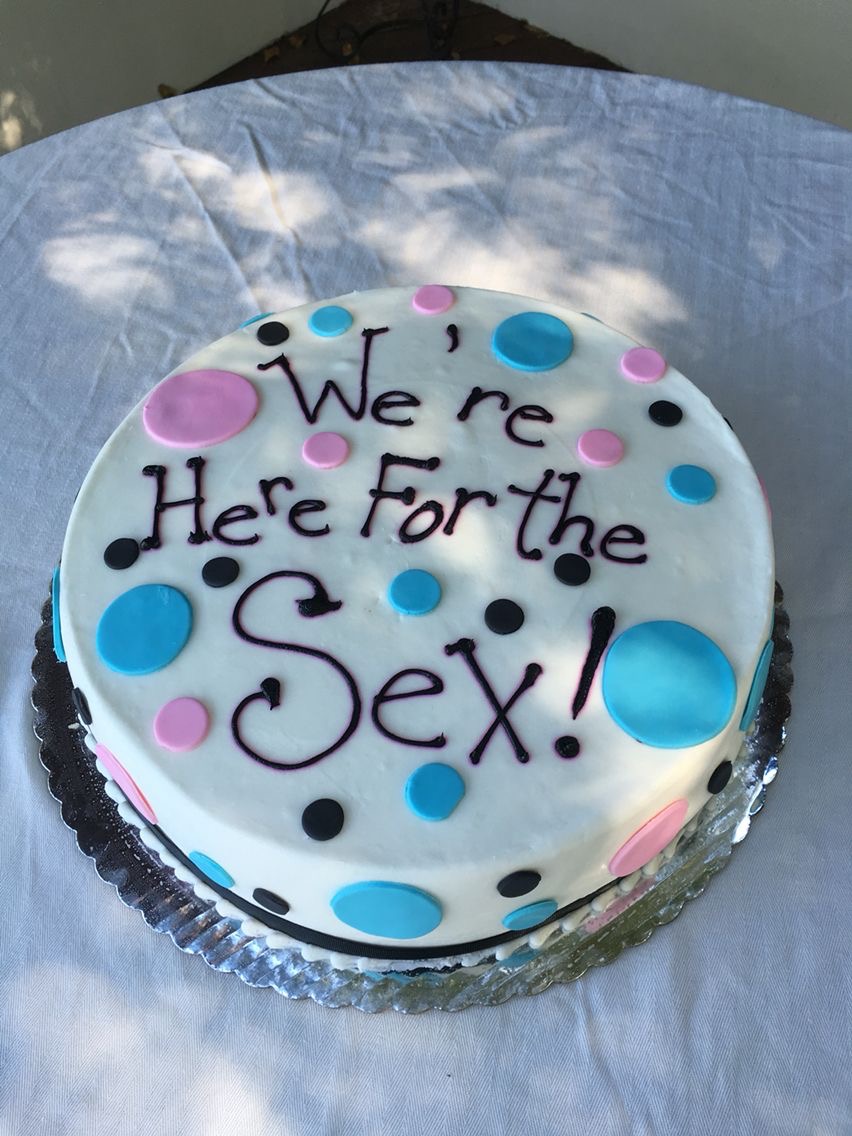 We're here cake
